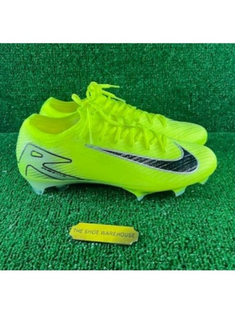 Nike Mercurial Vapor 16 Elite AG Mad Voltage Pack Cleats HF7878-700 Men Size 4.5
